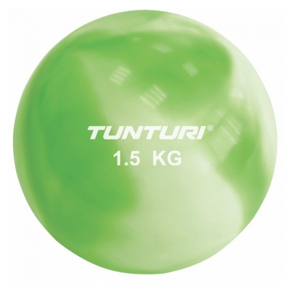 Tunturi Yoga Toning Bal 1,5 kg groen 14TUSYO004 14TUSYO004